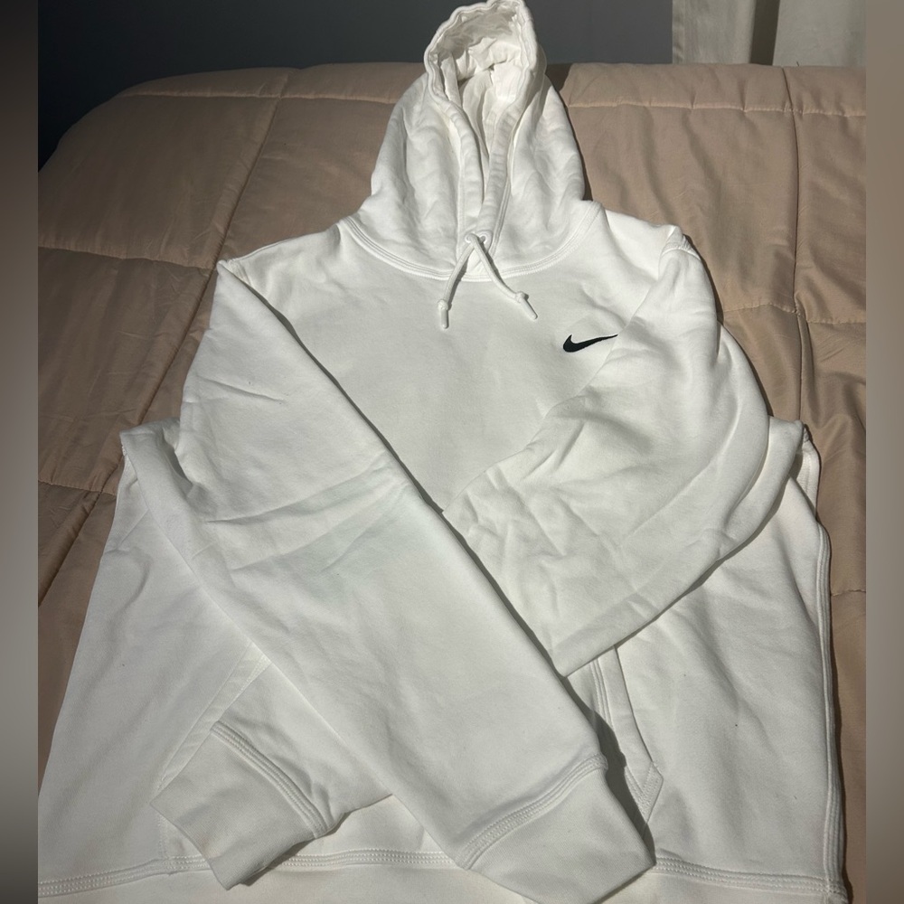 Nike White Hoodie